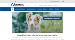Desktop Screenshot of dierenkliniekvechtdal.nl
